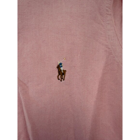 Polo Ralph Lauren Button-Down Logo-Embroidered Cotton Oxford Shirt Men’s Small - Picture 3 of 4